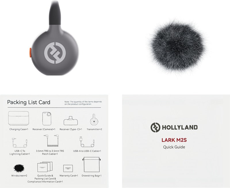 Hollyland LARK M2S Transmitter (Space Gray) Fit for Lark M2S