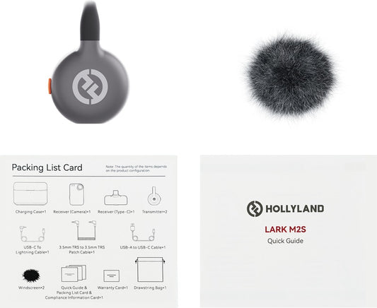 Hollyland LARK M2S Transmitter (Space Gray) Fit for Lark M2S