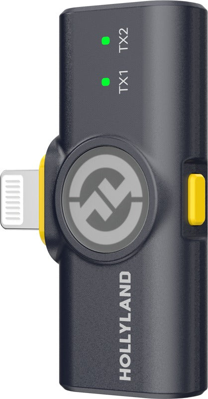 Hollyland LARK M2 Lightning Receiver (Shine Charcoal)