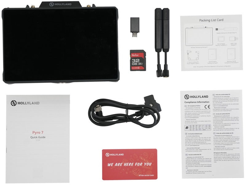 Hollyland Pyro 7 - 7" Wireless Transceiving Monitor