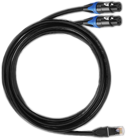 Hollyland Solidcom RJ45 to Dual XLR Audio Cable