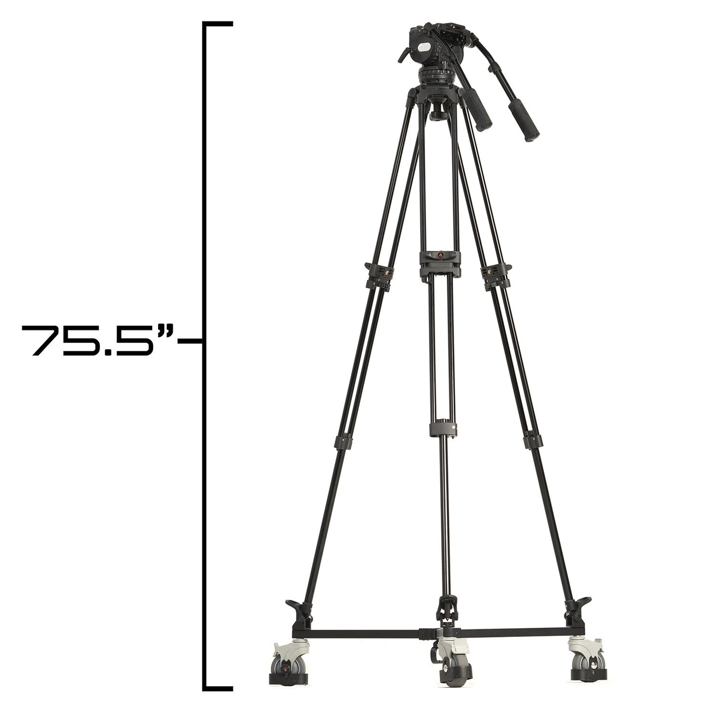 Ikan 19″ Widescreen Teleprompter w/ Talent Monitor, Tripod & Dolly Turnkey
