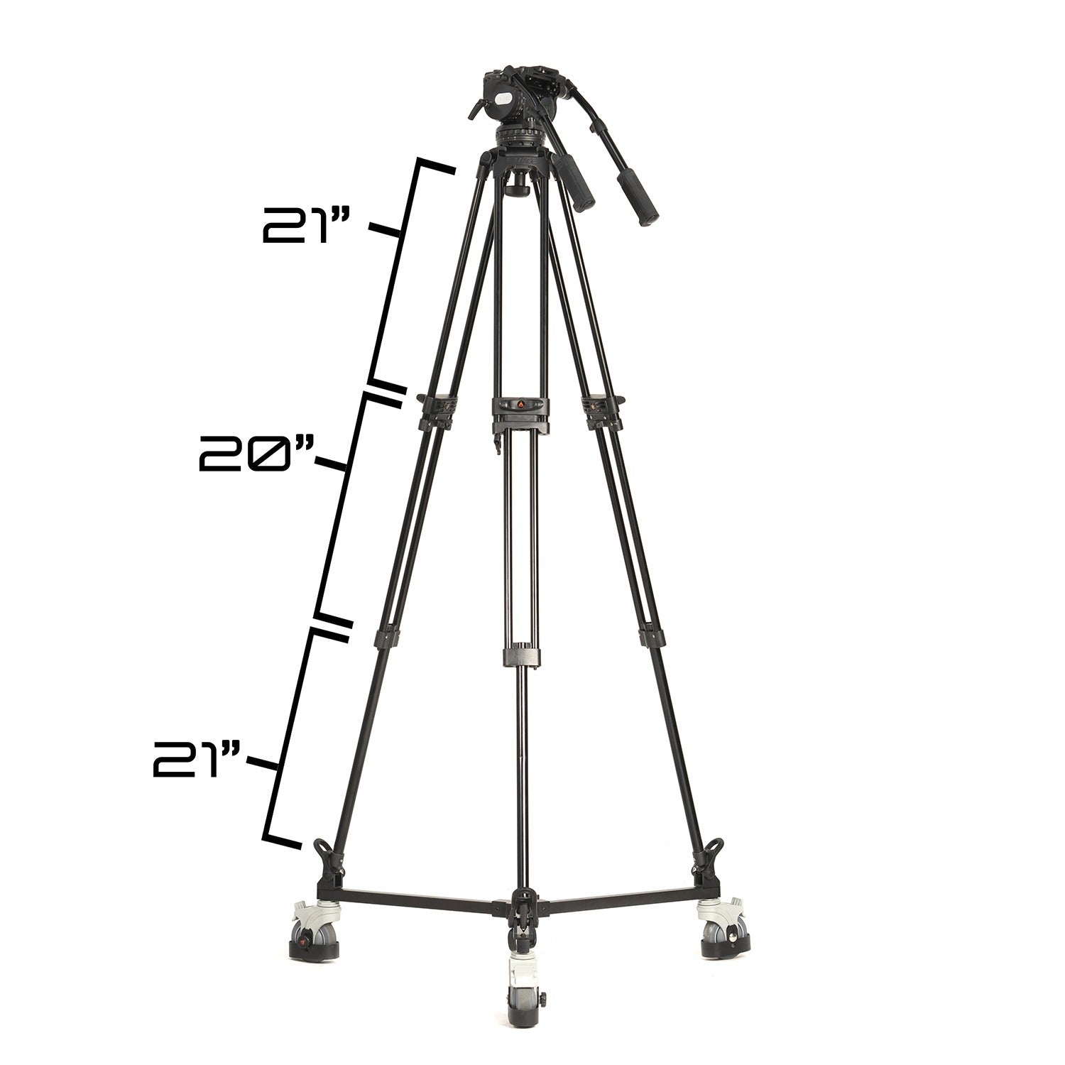 Ikan 19″ Widescreen Teleprompter w/ Talent Monitor, Tripod & Dolly Turnkey