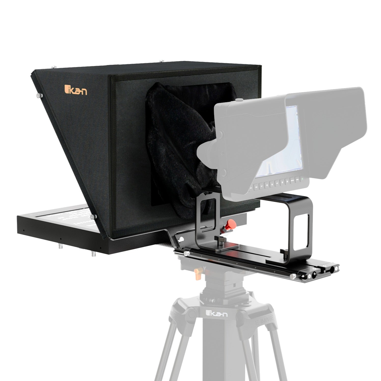 Ikan Aura™ 19″ POE++ Teleprompter w/ Full NDI Encoding/Decoding & IP Tally Light