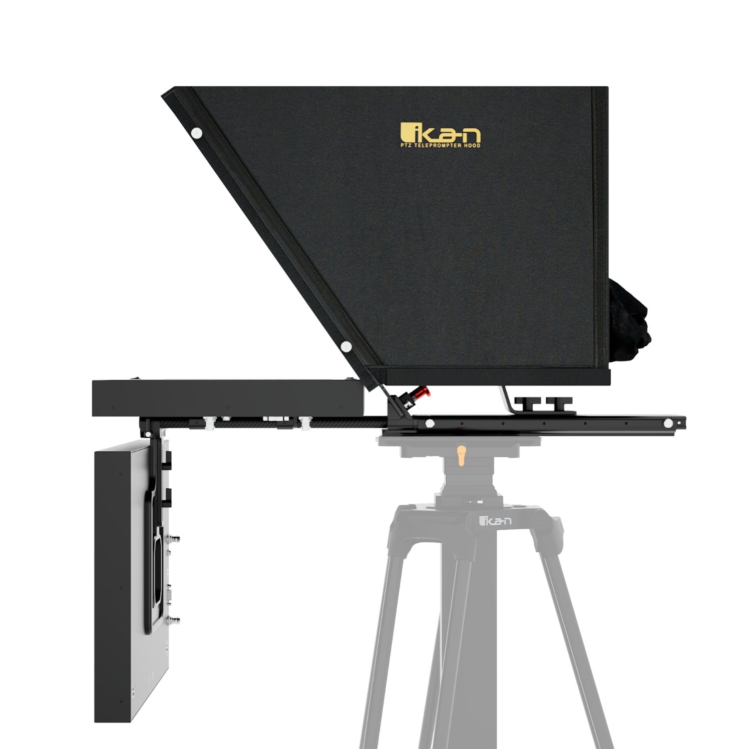 Ikan Aura™ 19″ PTZ POE++ NDI Teleprompter & NDI Talent Monitor w/ Full NDI Encoding/Decoding & IP Tally Light
