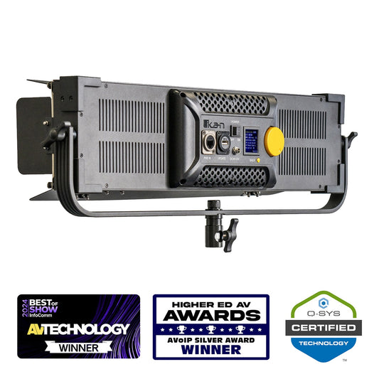 Ikan Lyra POE Low Profile Bi-Color Studio Panel Soft LED Light w/ ArtNet and sACN DMX