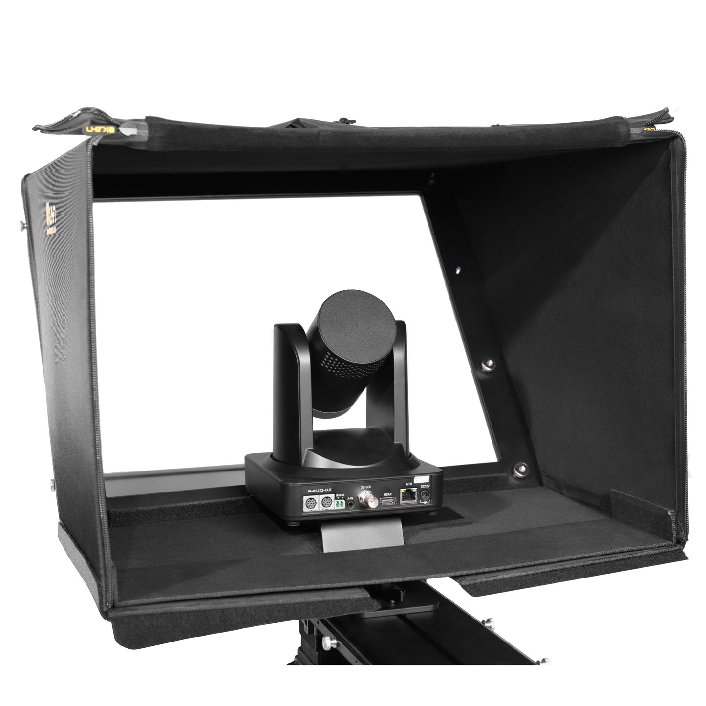Ikan Professional 19 in. High Bright PTZ Teleprompter w/ Widescreen Tally SDI Monitor