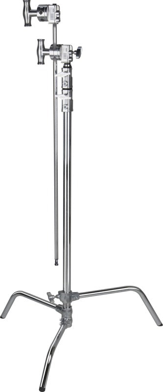 Kupo CL-40MK 40" Master C-Stand With Sliding Leg & Quick Release - Silver Kit