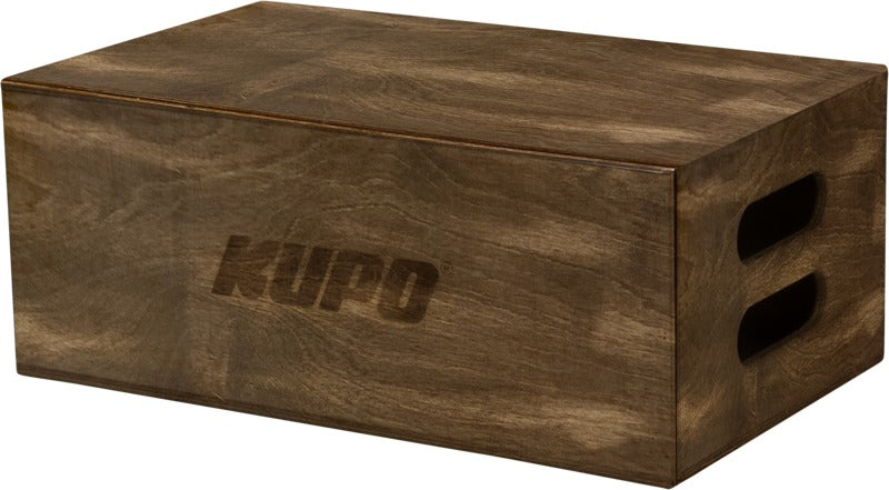 Kupo KAB-008-BST Apple Box Brown Stained - Full - 20" x 12" x 8"