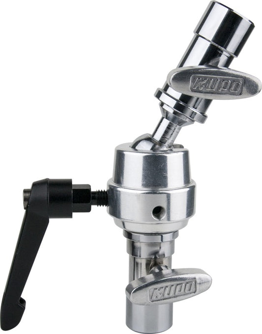Kupo KCP-412 5/8" Swivel Super Grip Double Baby Receiver