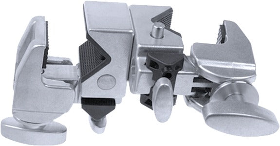 Kupo KCP-720 Double Convi Clamp - Silver