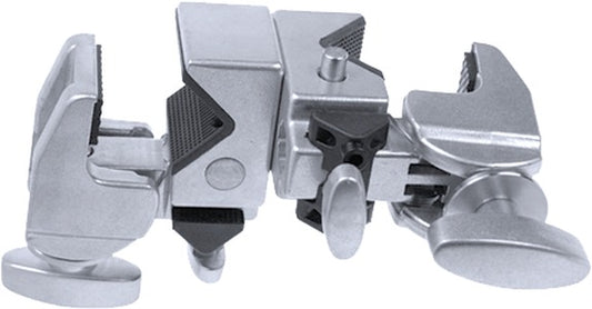 Kupo KCP-720 Double Convi Clamp - Silver