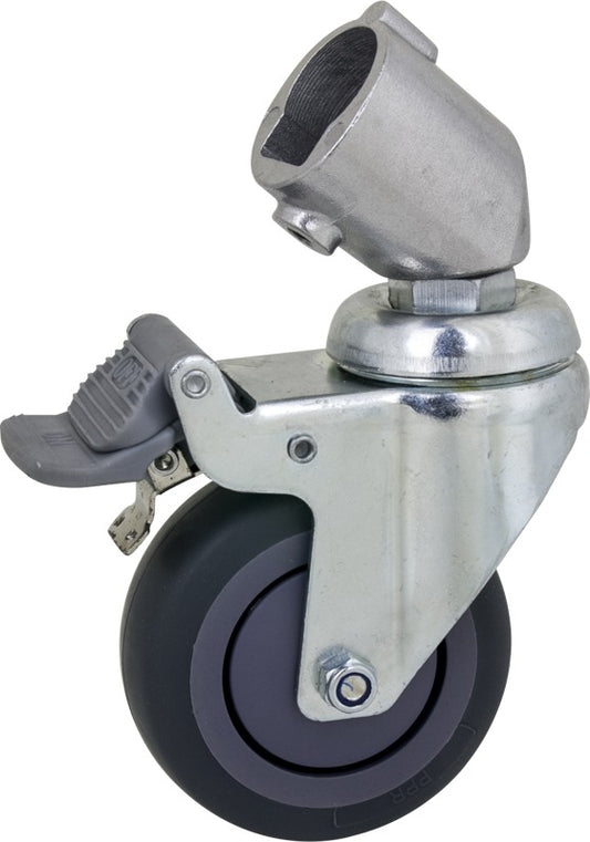 Kupo KC-080R 75mm Caster with Brake 22mm Round Adapter Set of Three