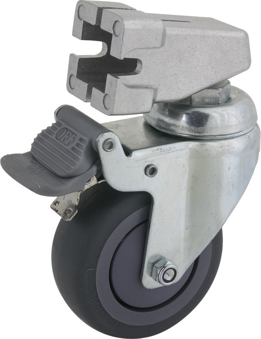 Kupo KC-080S 75mm Caster with Brake 22mm Square Adapter Set of Three