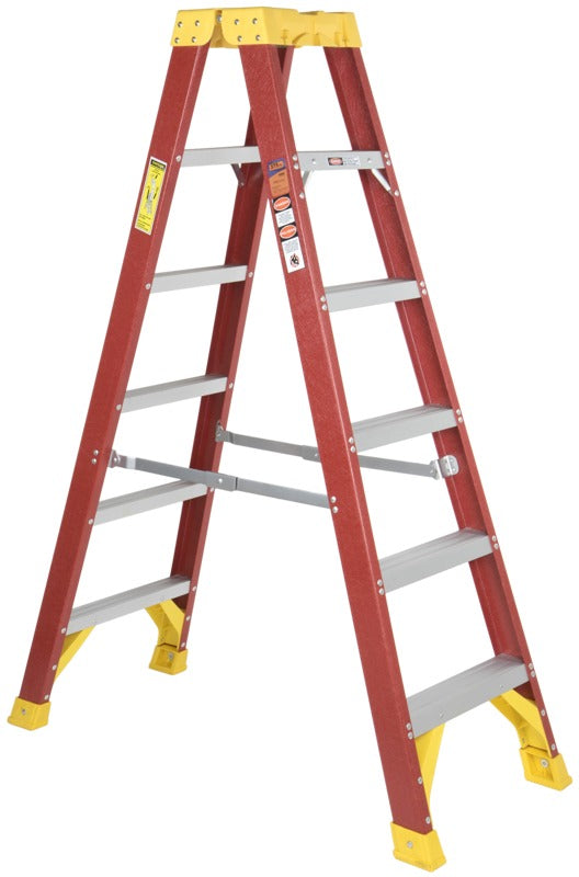 Kupo KFL-T6 Fiberglass ladder Double Sided (180cm)