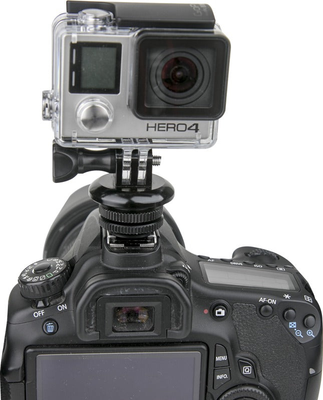 Kupo KS-134 GoPro Tripod Mount with Hot Shoe Adapter