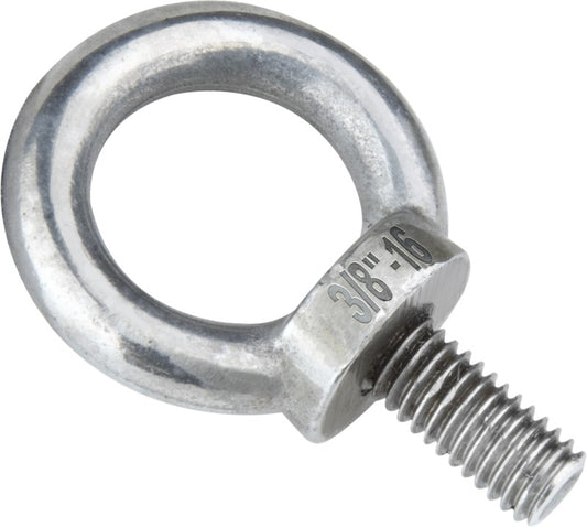 Kupo KS-155L Ring Bolt 3/8"-16 X 20mm Stainless Steel, Long Thread