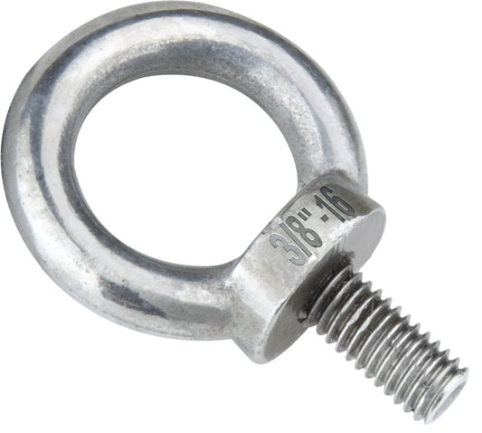 Kupo KS-155L Ring Bolt 3/8"-16 X 20mm Stainless Steel, Long Thread
