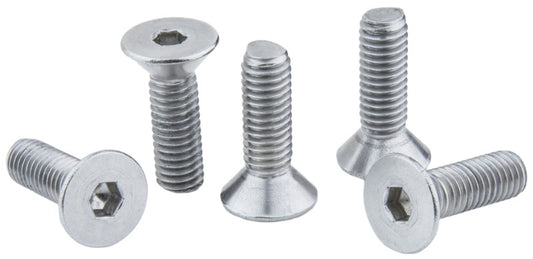 Kupo KS-293 3/8"-16Unc X 1-1/4" Stainless Hex Flat Head Screw Set (5Pcs)