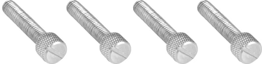 Kupo KS-364 Aluminum M6*30mm Thumb Screw Slotted Knurled Head(Set of 4)
