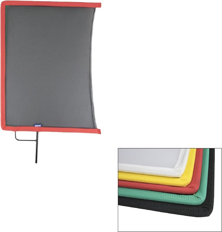 Kupo KT-2436ODBB 24"x 36" Open End Flag Frame - Double Black Bobbin Net