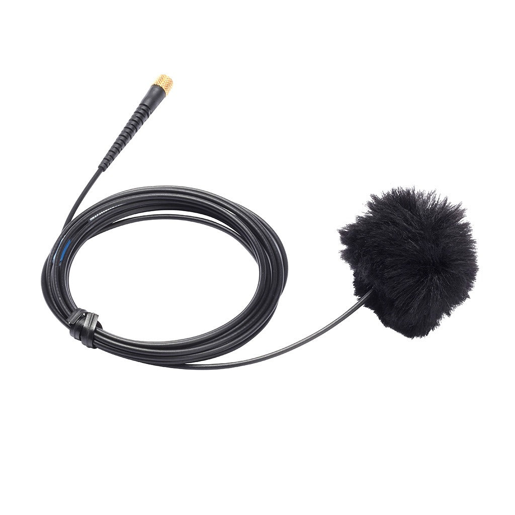 K-Tek ALFB25 | AIRO Lav Fuzzy Windscreen, Black, Pack of 25