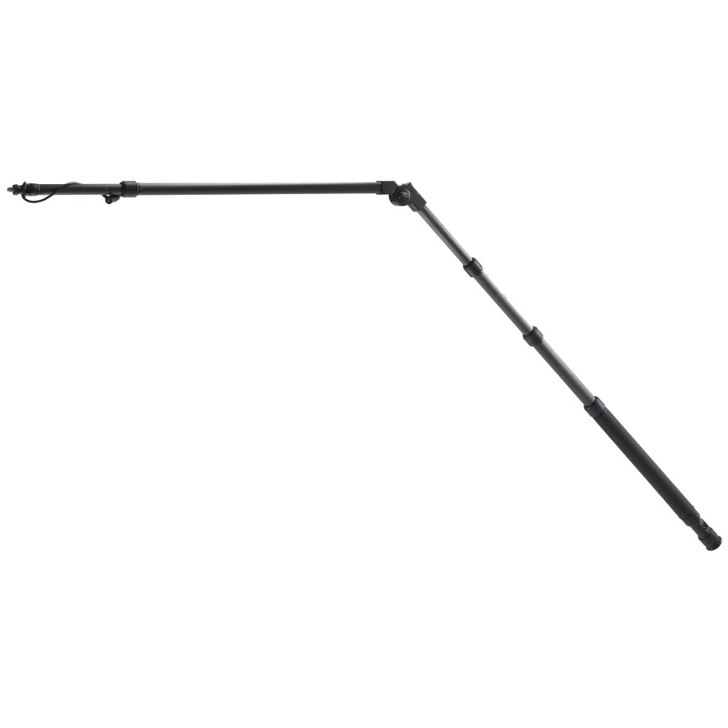K-Tek KAMT | T SHARK: 4' aluminum tubing with center bracket attachment to 3/8 x 16. It comes standard with 2 mounting rings (KAMR), a cold shoe to a 5/8 x 27 thread and end caps.