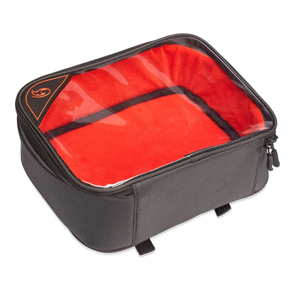 K-Tek KGBLX | Stingray by K-Tek Gizmo-X Bag, Large, Orange interior