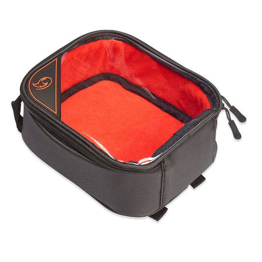 K-Tek KGBMX | Stingray by K-Tek Gizmo-X Bag, Medium, Orange interior