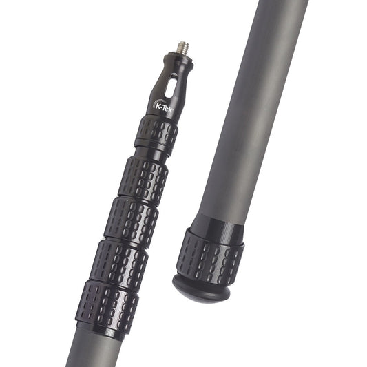 K-Tek KP10V | Mighty Boom Pole 10′ Graphite 5 section uncabled Boompole
