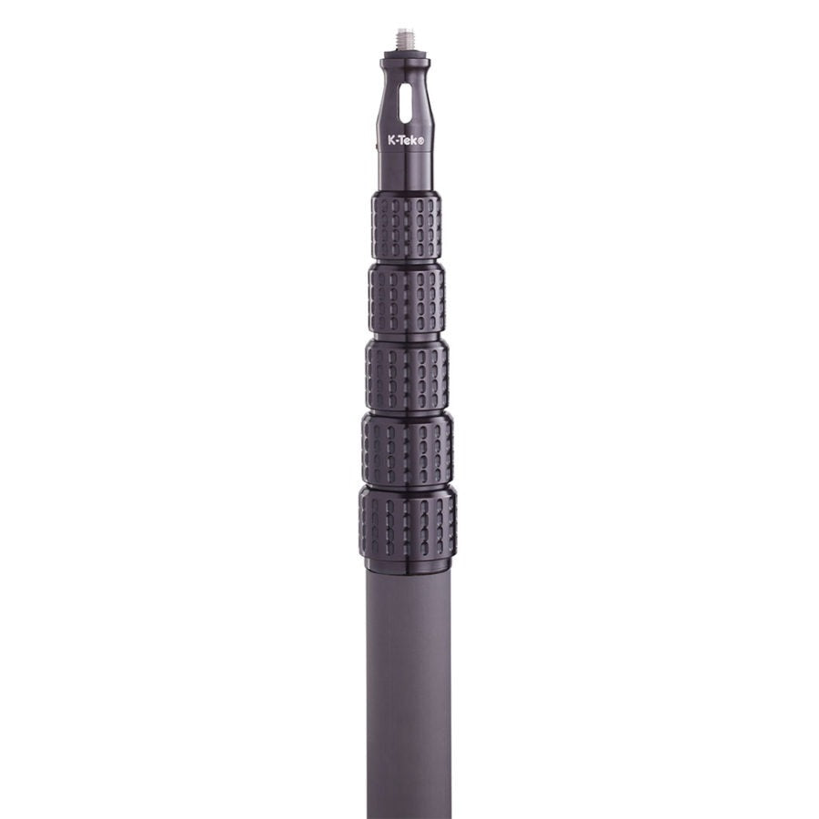 K-Tek KP20 | Mighty Boom 20′, Graphite, 6 section, un-cabled, Boompole