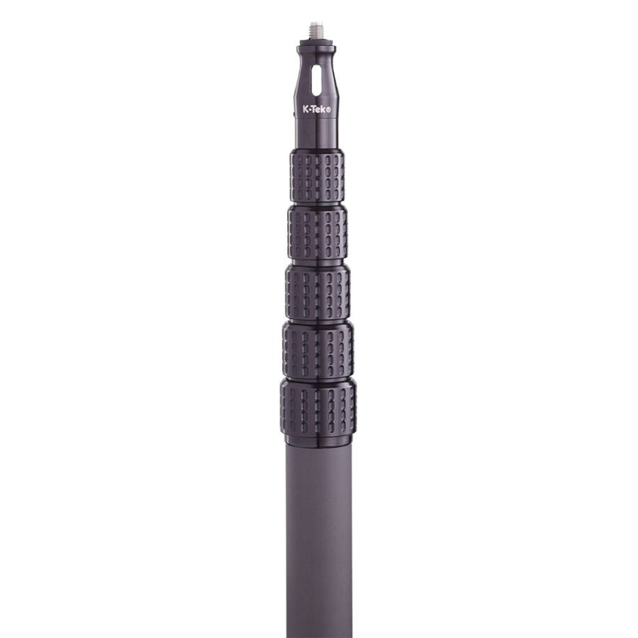 K-Tek KP9 | Mighty Boom Pole 9′ Graphite 6 section uncabled Boompole
