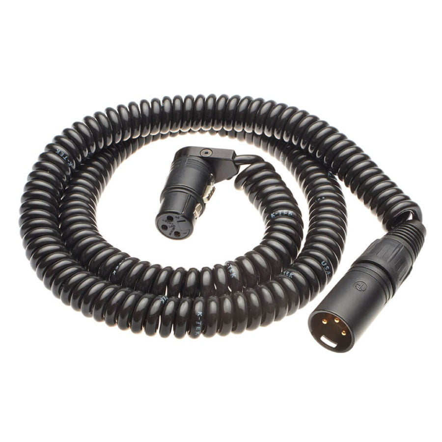 K-Tek KPC40K | XLR Jumper Cable with K-Tek Connector, stretches to 40′