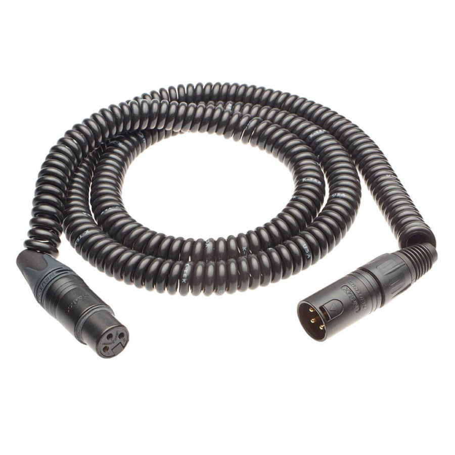 K-Tek KPC40N | XLR Jumper Cable with Neutrik Connector, stretches to 40′