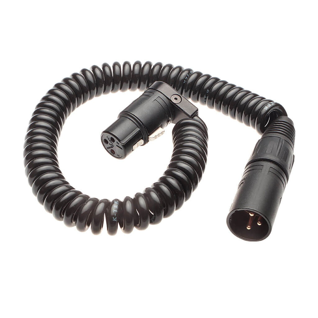 K-Tek KPC5K | XLR Jumper Cable with K-Tek Connector, stretches to 5′