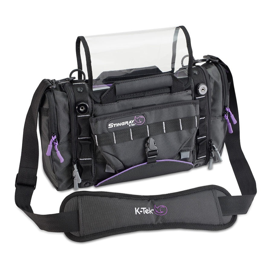 K-Tek KSTGJRXP | Stingray Junior X Purple Audio Mixer Recorder Bag X-Series