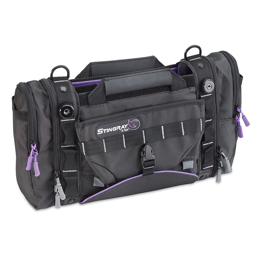 K-Tek KSTGJRXP | Stingray Junior X Purple Audio Mixer Recorder Bag X-Series