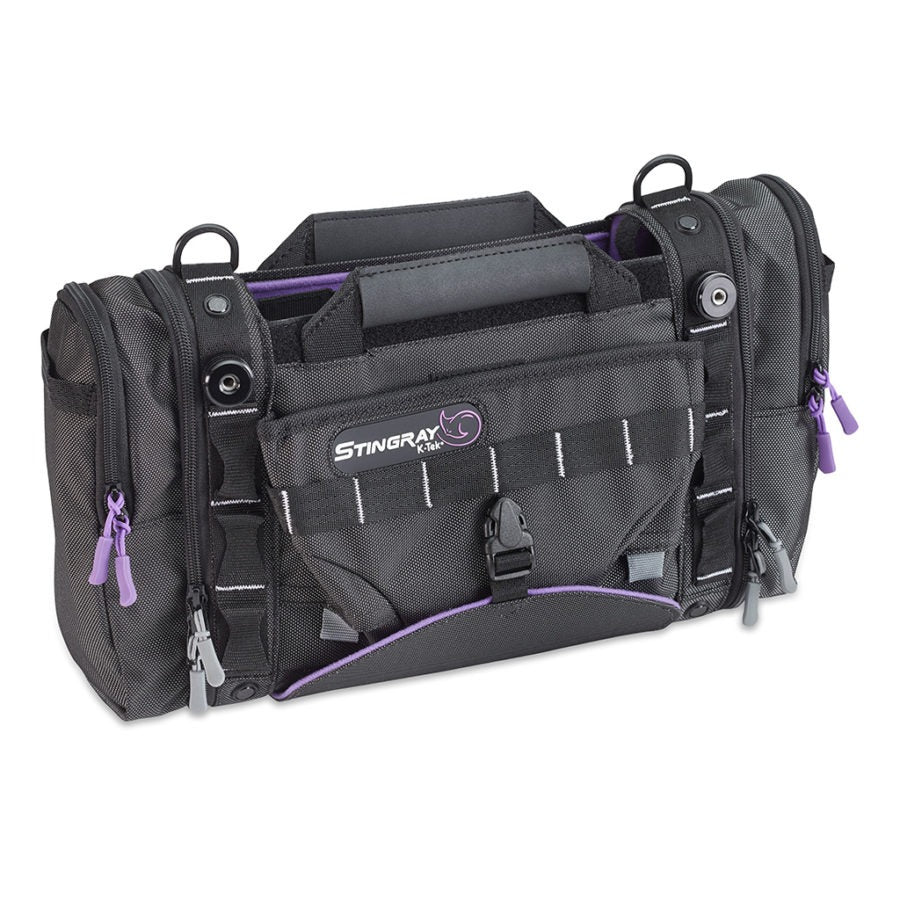 K-Tek KSTGJRXP | Stingray Junior X Purple Audio Mixer Recorder Bag X-Series
