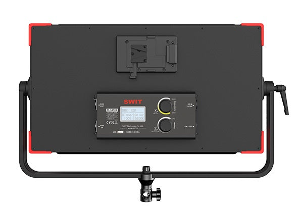 SWIT PL-S150D | 150W super-bright Soft Panel LED Light, 5500Lux, V-Mount, DMX, also ideal for 4K shooting, SWIT Free Design for Lighting Studios