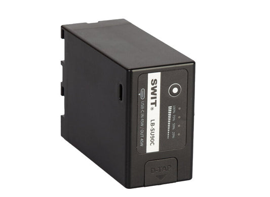 SWIT LB-SU90C | 90Wh BP-U-type DV battery with USB-C and D-tap