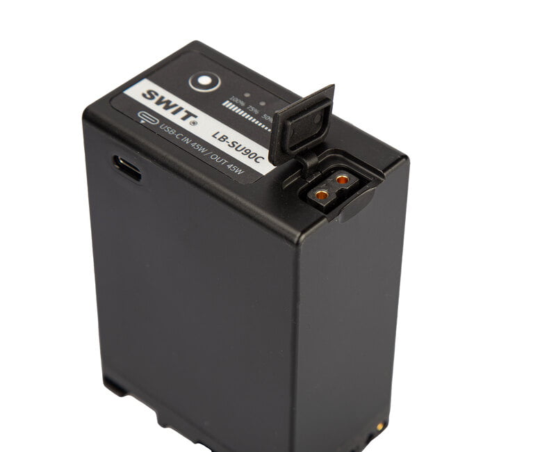 SWIT LB-SU90C | 90Wh BP-U-type DV battery with USB-C and D-tap