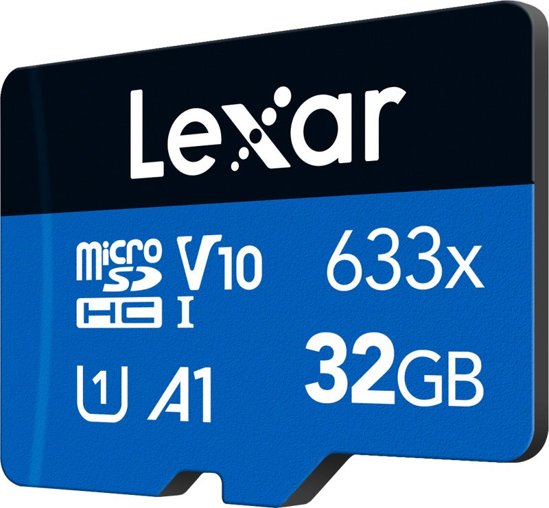 Lexar 633X microSDHC/SDXC no adapter (V10) R100 32GB