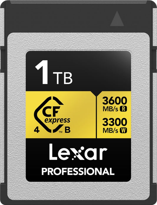 Lexar CFexpress 4.0 Pro Gold R3600/W3300 1TB