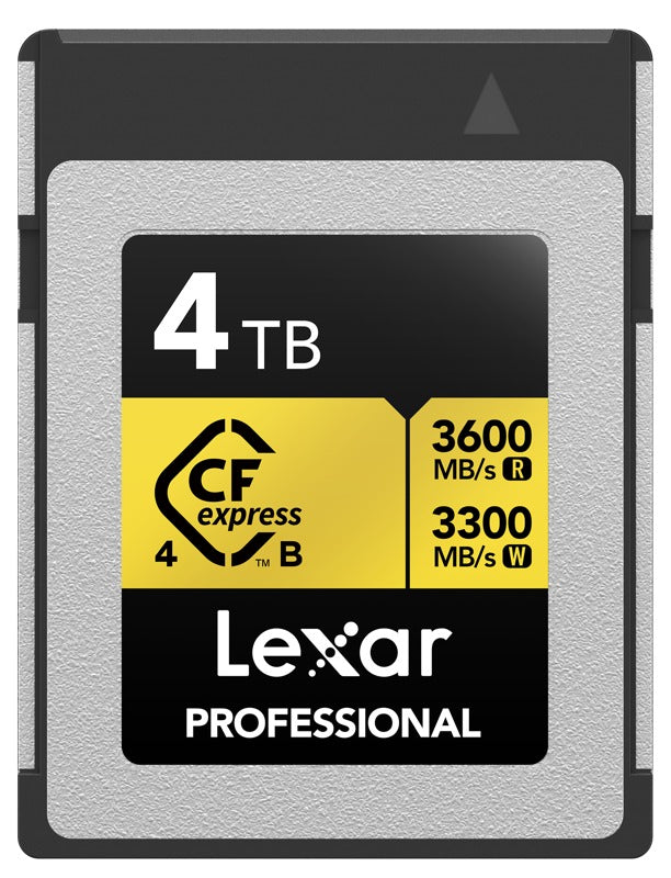 Lexar CFexpress 4.0 Pro Gold R3600/W3300 4TB