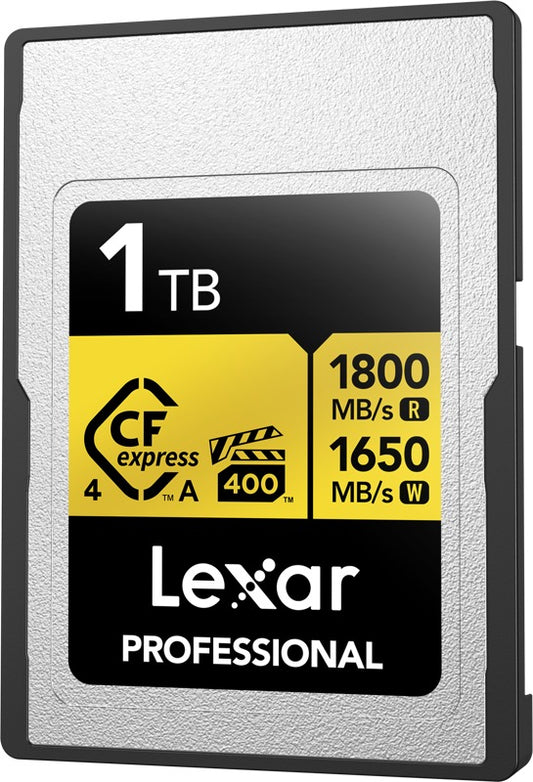 Lexar CFexpress 4.0 Pro Gold, VPG400, R1800/W1650 (Type A) 1TB