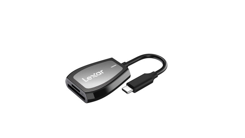 Lexar Cardreader SD & microSD (LRW470U) UHS-II Dual-Slot Reader (USB-C)