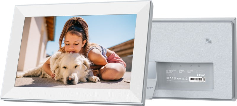 Lexar I Pexar Terra Digital Picture Frame I 10.1-inch expandable with 32GB SD card or USB (Grey)