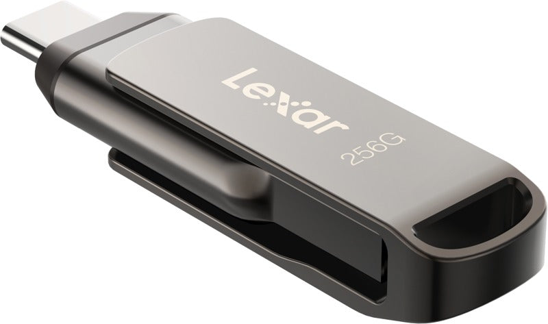 Lexar JumpDrive Dual Drive D400 Type-C/Type-C & Type-A, up to 130MB/s read (USB 3.1) 256GB