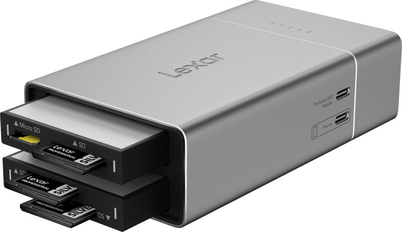 Lexar Professional Workflow Go with 2 Module bay