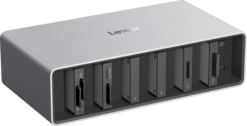 Lexar Professional Workflow with Thunderbolt4 uplink, 6 Module bay